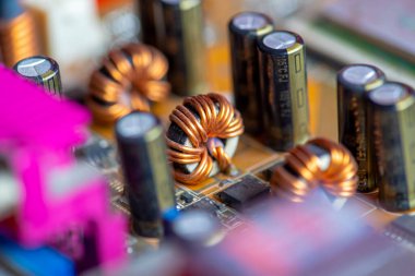 Soyut, elektronik devreler, yakın, biz önemli arka plan bilgisayarın anakart teknoloji bakın. (mantık kurulu, cpu anakart, ana masa, sistem kartına, mobo)