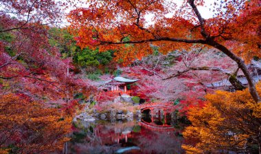 Daigoji 'nin en güzel bakış açısı Japonya' nın Kyoto şehrinde popüler bir turizm merkezidir..