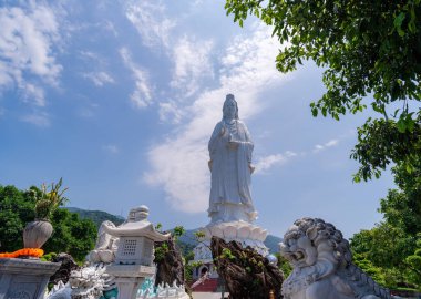 En güzel bakış açısı Lady Buddha Linh Ung, Son Tra in da nang, Vietnam  