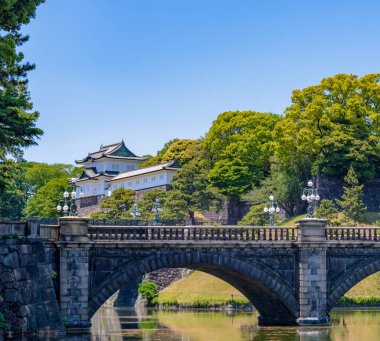 En güzel Bakış Açısı Tokyo İmparatorluk Sarayı ,Japonya