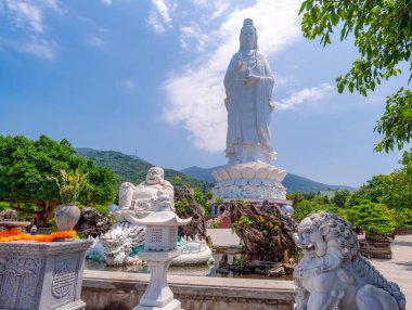 En güzel bakış açısı Lady Buddha Linh Ung, Son Tra in da nang, Vietnam  