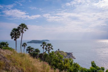 Phuket City Phuket, Tayland 'daki en güzel Viewpoint Laem soygunu.
