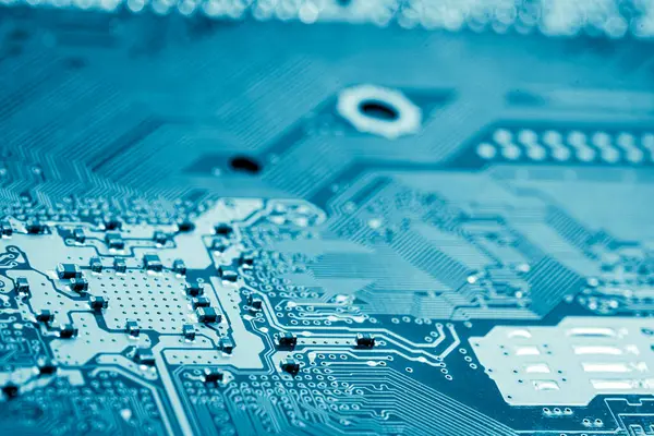 Özet olarak, anakart elektronik arkaplanı kapat. (mantık kartı, Cpu ana kartı, devre, sistem kartı, mobo)