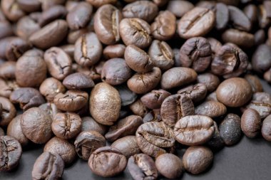 İn yakın kahve çekirdekleri arka plan vardır.