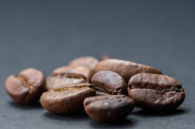 İn yakın kahve çekirdekleri arka plan vardır.