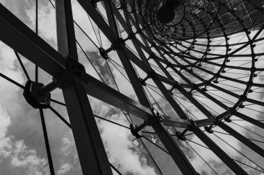 Soyut mimarlık binası, dış yapı binası, soyut mimari arka plan