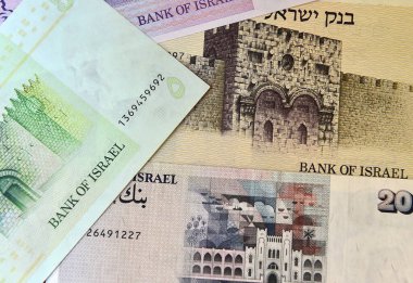 İsrail 'in bazı banknotları