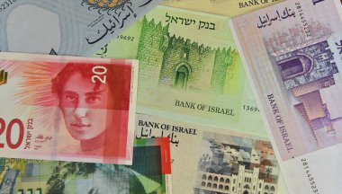 İsrail 'den bazı banknotlar