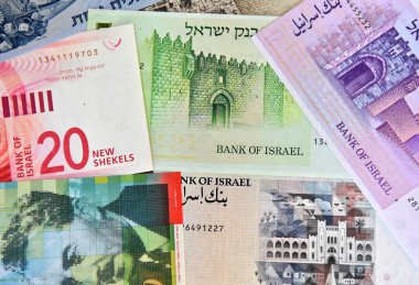 İsrail 'den bazı banknotlar