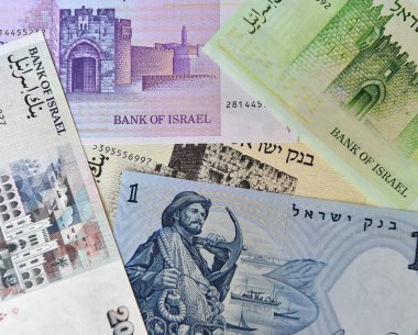 İsrail 'den bazı banknotlar