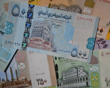 Yemen 'den birkaç banknot.
