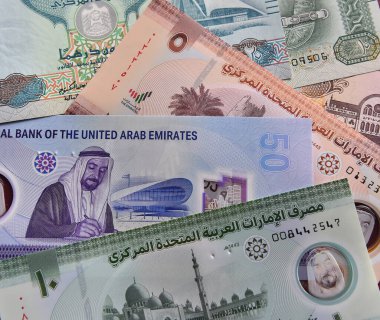 bazı Birleşik Arap Emirlikleri banknotları