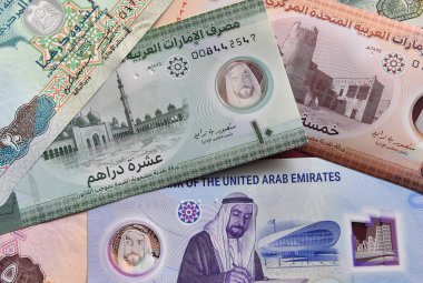 bazı Birleşik Arap Emirlikleri banknotları