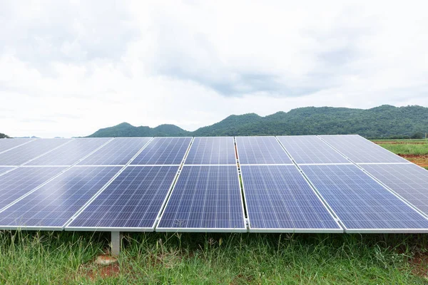 Solární Panely Zemědělské Půdě — Stock fotografie