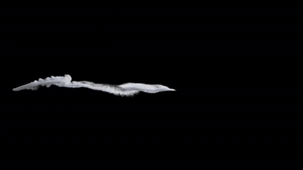 Nube Cirrus Concepto Animación Renderizar — Vídeo de stock
