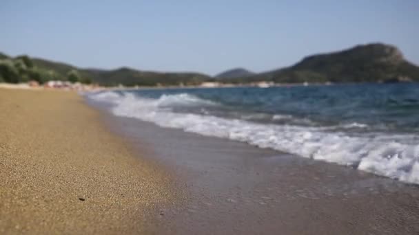 Take Moment Soak Beauty Stunning Seascape Its Pristine Beach Crystal — Stock Video