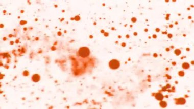 Sıvı sanatın güzelliği bu 4K görüntüyle suda renkli mürekkep sergiliyor. Kırmızı, mavi, turuncu ve sarı pigmentler fütüristik ve desenli bir görüntü oluşturarak, görsel olarak