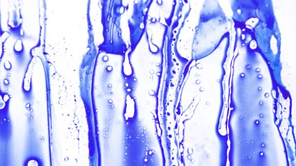 Ative Seus Sentidos Com Encantador Movimento Tintas Óleo Brilhantes Água — Vídeo de Stock