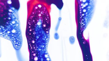 Soyut yağ damlaları yüzey, soyut sanat arkaplanı