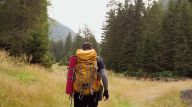 Genç bir Amerikalı adam yemyeşil alanda tek başına bir yolculuğa çıkıyor. Sırt çantası ve vahşi doğada özgürlük duygusuyla açık hava macerasını kucaklıyor..