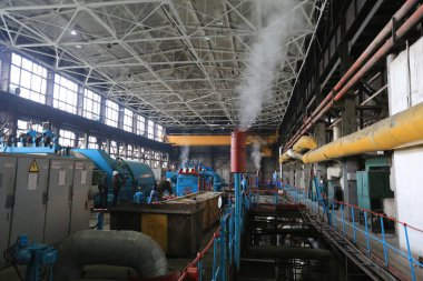 Kazakistan 'ın Almaty şehrinde bulunan Almaty CHPP-1, Almaty' deki en büyük merkezileştirilmiş ısı tedarik bölgesinin bir parçasıdır. 23.10.2015