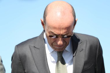 Alexander Antonovich Mashkevich, İsrail-Kazak işadamı ve Kazakistan 'da büyük servetleri ve yakın siyasi bağlantıları olan bir yatırımcı. 19 Ağustos. 2022