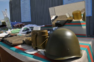 Kazakistan 'ın Almaty bölgesinde ordu deposu. 10 Nisan. 2007