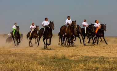 Alaman Baiga bir binicilik yarışması, şehirlerarası ve uzun mesafe yarışı. 11 Eylül 2011
