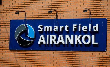 Atyrau bölgesindeki havalimanı petrol sahası, Kazakistan .22.10.2024