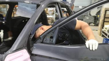 Hyundai Trans Kazakistan - Kazakistan, Almaty 'deki yolcu otomobil üretim tesisi. 06.18.2024