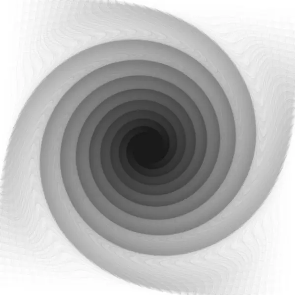 Abstrakcyjny Wzór Spirali Zmniejszającej Się Perspektywie — Zdjęcie stockowe