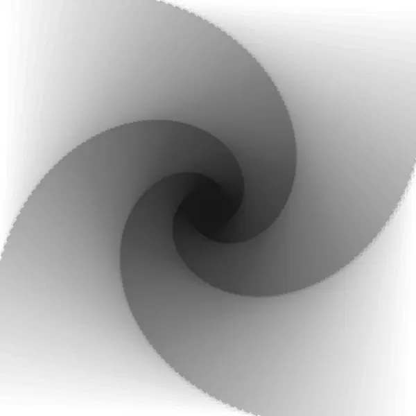 Azalan Perspektifte Soyut Boyutlu Spiral Desen — Stok fotoğraf
