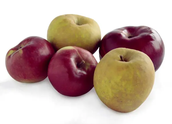 Яблоки Качестве Здорового Delicipus Вегетарианской Пищи — стоковое фото