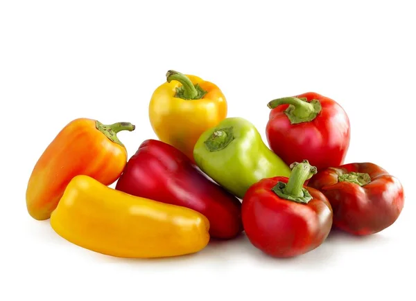 Verschiedene Bunte Gemüsesorten Zur Zubereitung Von Salaten Oder Vegetarischen Gerichten — Stockfoto
