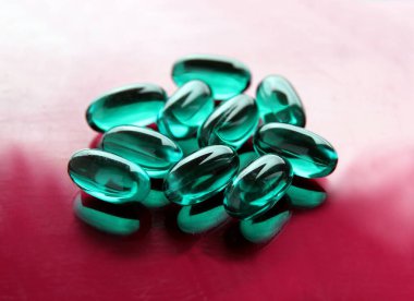 various multicolor pills and capsules as medicine for health