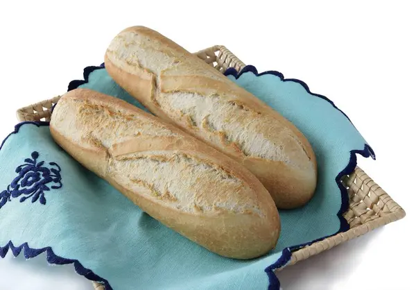 Καρβέλι Ψωμί Και Διάφορα Ρολά Νόστιμο Ψημένο Careal Τροφίμων — Φωτογραφία Αρχείου