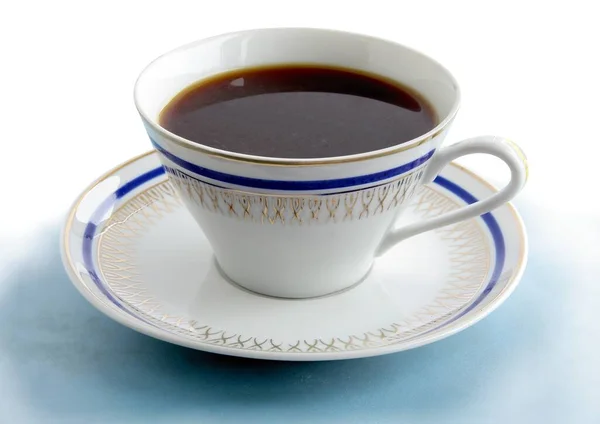 Φλιτζάνι Αρωματικό Τσάι Καφέ Και Νόστιμα Διάφορα Μπισκότα Κοντά — Φωτογραφία Αρχείου