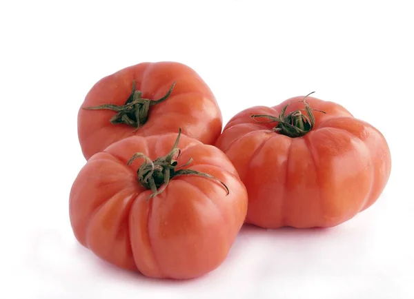 Tomates Vermelhos Como Delicioso Vegetal Para Salada — Fotografia de Stock