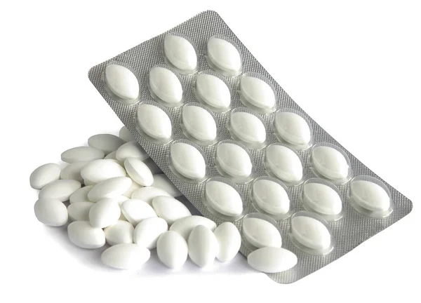 Capsule Multicolore Trasparenti Pillole Come Medicina Assistenza Sanitaria — Foto Stock