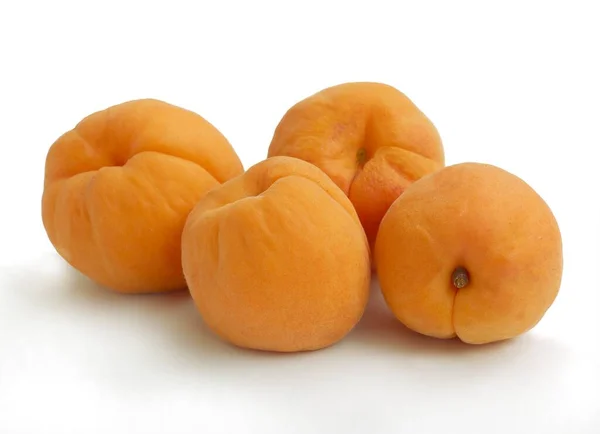 Sweet Yellow Apricots Wholesome Fruits Vitamin — Stock Photo, Image