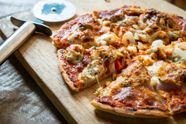 Pizzanın Yapımı Görüntüsü Telifsiz Stok Imajlar