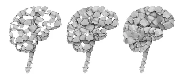Inverter Doença Alzheimer Reverter Tratamento Demência Terapia Doença Memória Cérebro — Fotografia de Stock