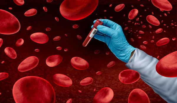 Exames Sangue Triagem Para Detecção Precoce Doenças Genéticas Múltiplos Cânceres — Fotografia de Stock