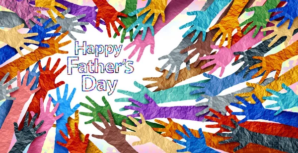Apák Napja Ünnep Mint Egy Ünnep Apai Szimbólum Apa Vagy — Stock Fotó