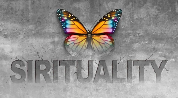 Spirituality Faith Concept Hope Consciousness Positive Feelings Optimistic Emotions Theology — Stock Photo, Image