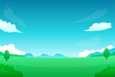 Nature landscape vector suitable for background or illustration	