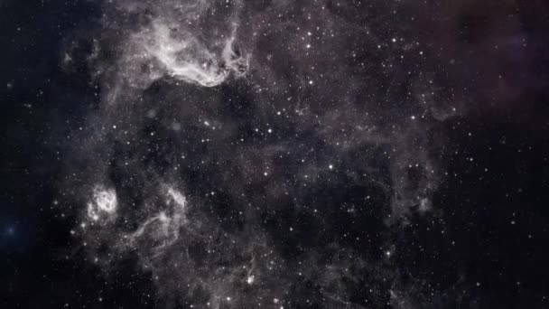 Uzay Arkaplanı Görüntünün Elementleri Nasa Tarafından Desteklenmektedir — Stok video