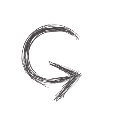 Dekorasyon için el çizimi ok simgesi simgesi.