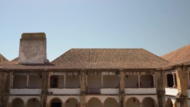 Муниципальный Музей Фару Археологический Бывший Монастырь Богоматери Ассункао — стоковое видео