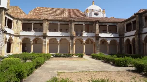 Patio Museo Municipal Faro Arqueológico Antiguo Convento Nuestra Señora Del — Vídeo de stock